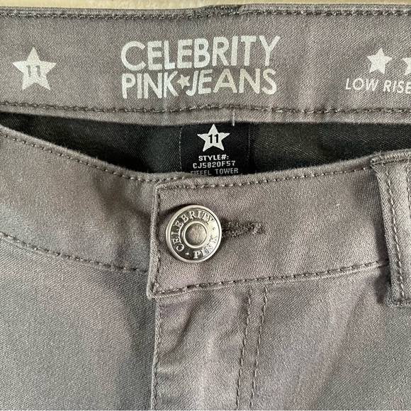 Celebrity Pink Skinny Jeans Pink Women Juniors Size 11 - Picture 6 of 10
